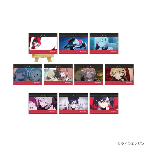 『THE RIBBON HERO リボンヒーロー』キャンバスボードミニ02/コンプリートセット(全10種)(場面写イラスト)