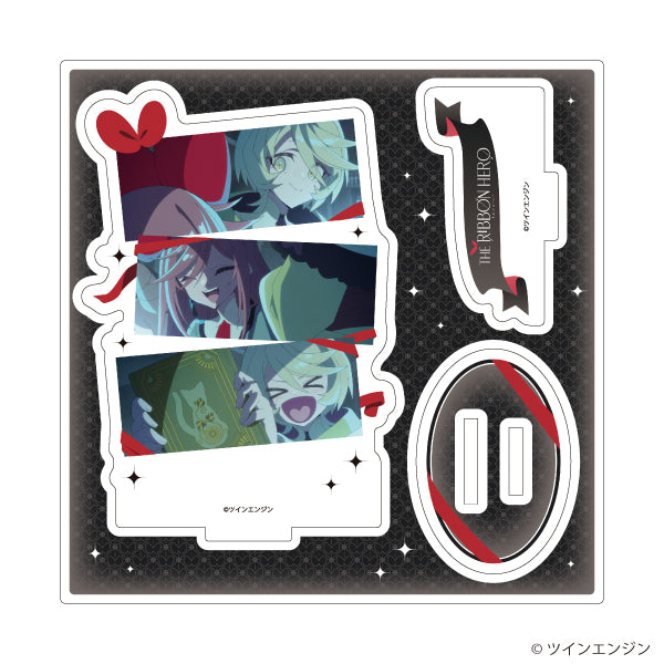 『THE RIBBON HERO リボンヒーロー』アクリルスタンドプレート05/E(場面写イラスト)