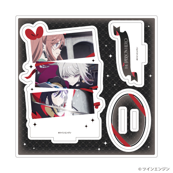 『THE RIBBON HERO リボンヒーロー』アクリルスタンドプレート06/F(場面写イラスト)
