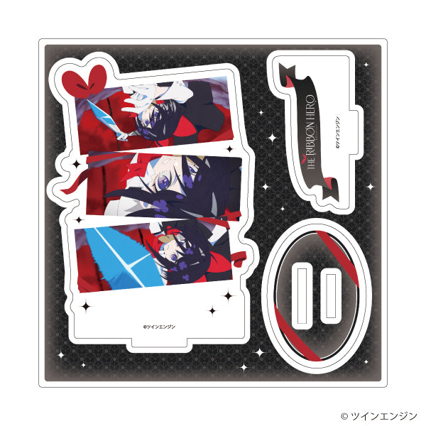 『THE RIBBON HERO リボンヒーロー』アクリルスタンドプレート07/G(場面写イラスト)