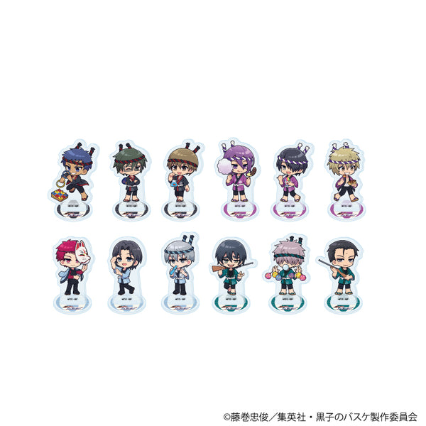 『黒子のバスケ』アクリルぷちスタンド32/祭りver. コンプリートセット(全12種)(ミニキャライラスト)