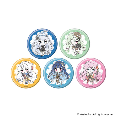 『ステラソラ』缶バッジ02/コンプリートセット(全5種)(グラフアートイラスト)