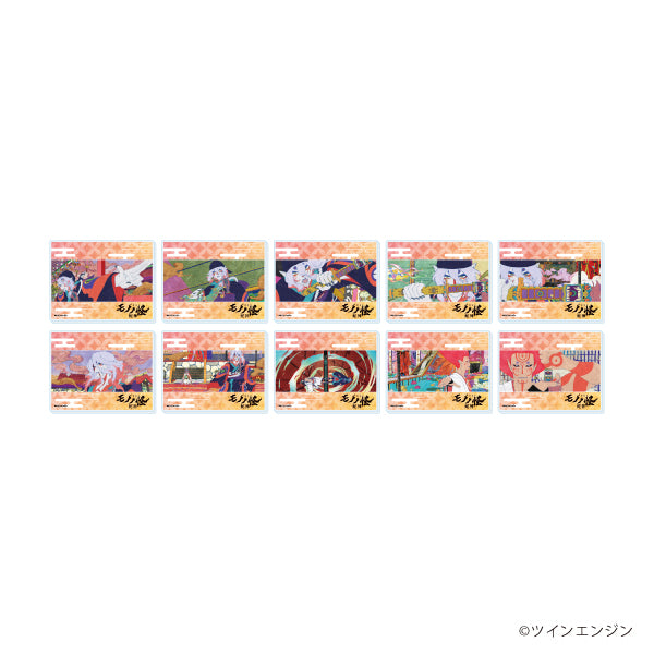 『モノノ怪 第三章 蛇神』アクリルカード02/コンプリートセット(全10種)(場面写イラスト)