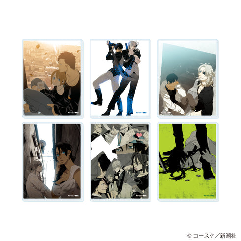 『GANGSTA.』アクリルカード01/コンプリートセット(全6種)(公式イラスト)