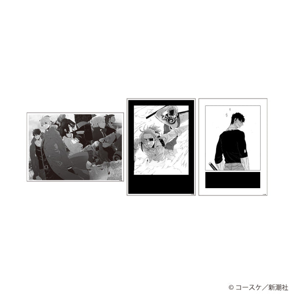 "GANGSTA." REPLICA GENGA 3-Piece Set 02/B (Official Illustration)
