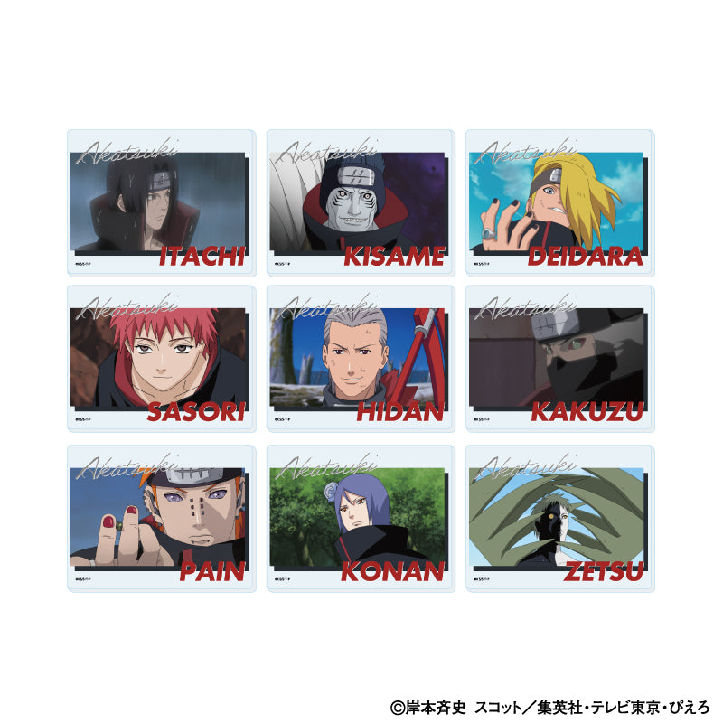 NARUTO フラッシュプレート 2種セット NARUTO-ナルト- 疾風伝』ミニアクリルプレート11/コンプリートセット