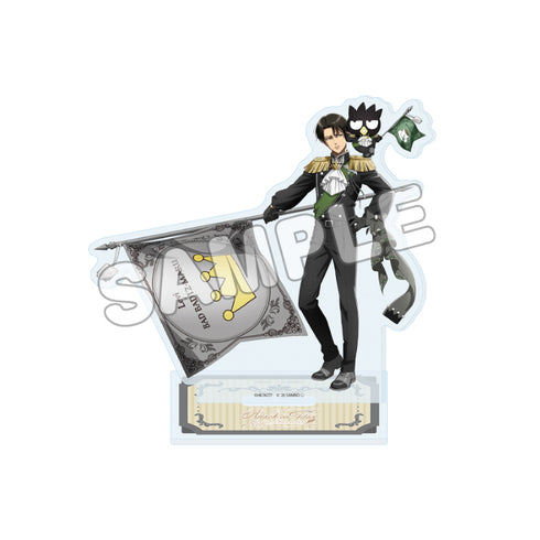 《进击的巨人×三丽鸥角色》亚克力立牌 利威尔×巴特·巴茨丸