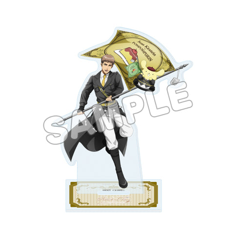 『進撃の巨人×サンリオキャラクターズ』アクリルスタンド ジャン×ポムポムプリン