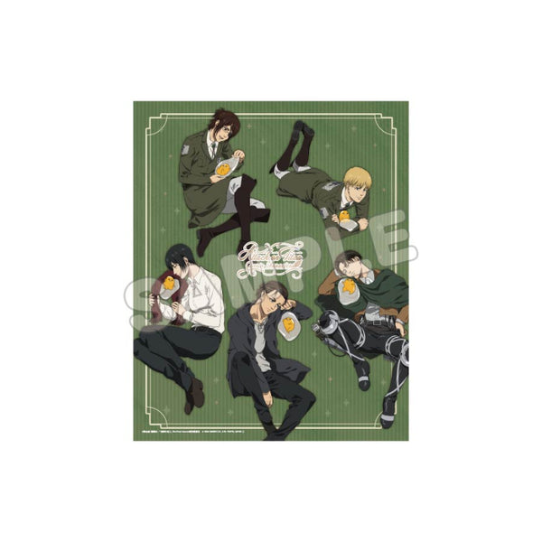 《進擊的巨人×三麗鷗角色》帆布畫板 第3彈