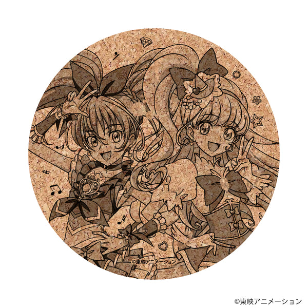 『スイートプリキュア♪』コルクコースター「魔法つかいプリキュア!」06/キュアメロディ&キュアミラクル