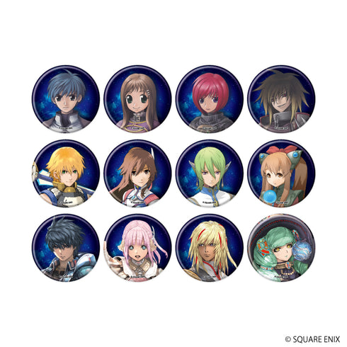 『スターオーシャンシリーズ』缶バッジ03/C コンプリートセット(全12種)(公式イラスト)