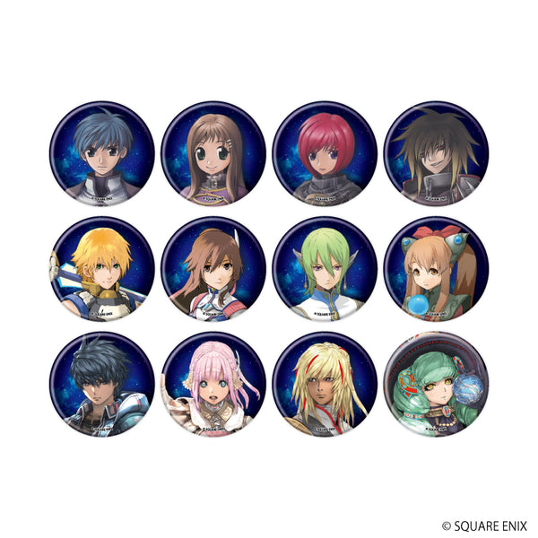 『スターオーシャンシリーズ』缶バッジ03/C コンプリートセット(全12種)(公式イラスト)