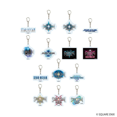 『スターオーシャンシリーズ』アクリルキーホルダー01/コンプリートセット(全14種)