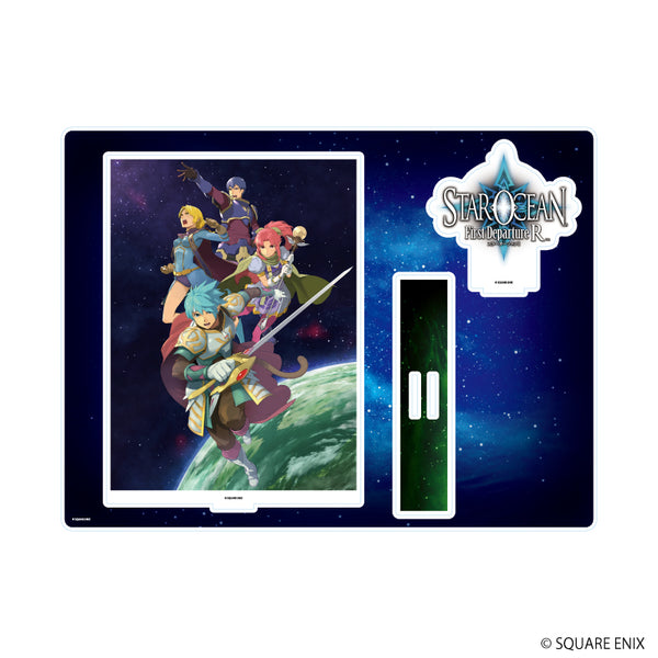 『スターオーシャンシリーズ』アクリルジオラマ01/STAR OCEAN First Departure R(公式イラスト)
