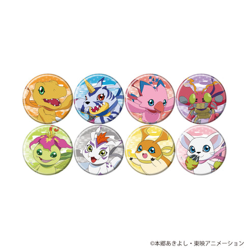 『デジモンアドベンチャー』缶バッジ10/忍者ver. コンプリートセット(全8種)(描き下ろしイラスト)