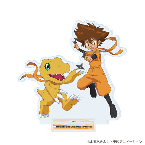 『デジモンアドベンチャー』アクリルスタンド25/八神太一&アグモン 忍者ver.(描き下ろしイラスト)