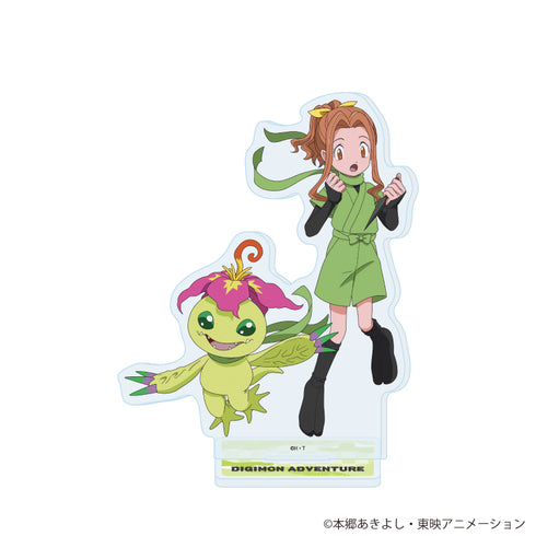 『デジモンアドベンチャー』アクリルスタンド29/太刀川ミミ&パルモン 忍者ver.(描き下ろしイラスト)