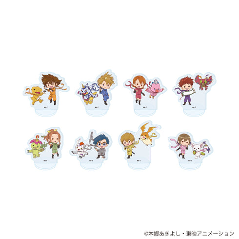『デジモンアドベンチャー』アクリルぷちスタンド06/忍者ver. コンプリートセット(全8種)(グラフアートイラスト)