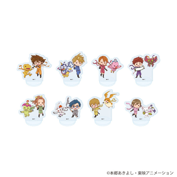 『デジモンアドベンチャー』アクリルぷちスタンド06/忍者ver. コンプリートセット(全8種)(グラフアートイラスト)