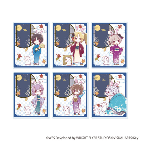 『ヘブンバーンズレッド』アクリルカード12/コンプリートセット(全6種)第31B部隊(グラフアートイラスト)