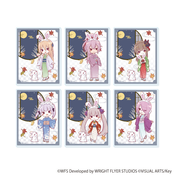 "Heaven Burns Red" Acrylic Card 14 / Complete Set (All 6 Varieties) 30G Unit (Graph Art Illustration)