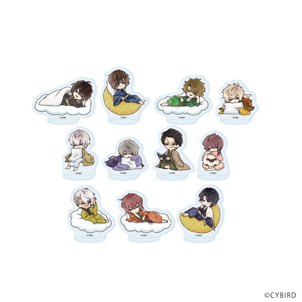 "Ikemen Sengoku: Love Across Time" Acrylic Mini Stand 01 / Goodnight Ver. Complete Set (All 11 Varieties) (Graph Art Illustration)