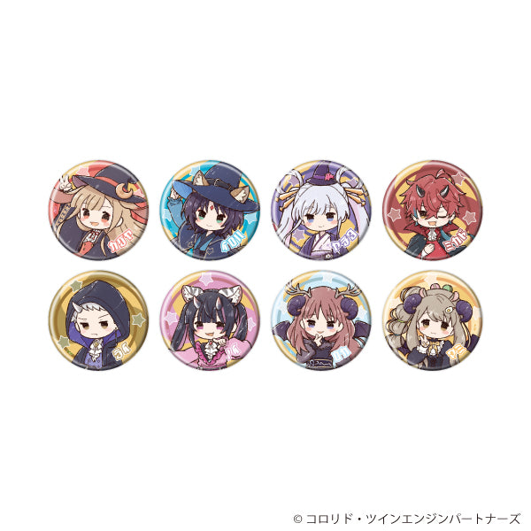 『超かぐや姫!』缶バッジ06/コンプリートセット(全8種) ハロウィン(グラフアートイラスト)