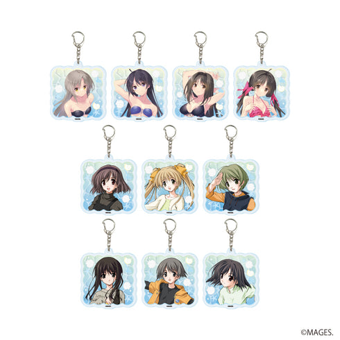 『メモリーズオフシリーズ』アクリルキーホルダー05/コンプリートセット(全10種)(公式&描き下ろしイラスト)