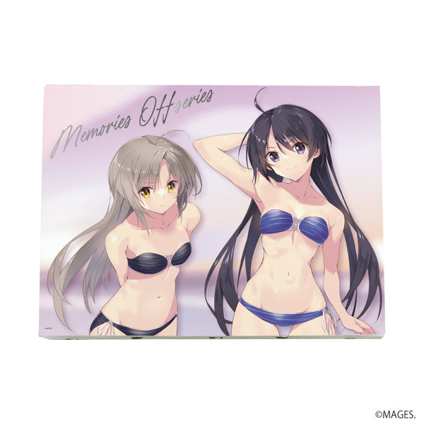 『メモリーズオフシリーズ』キャンバスボード06/双海詩音&寿々奈鷹乃(描き下ろしイラスト)