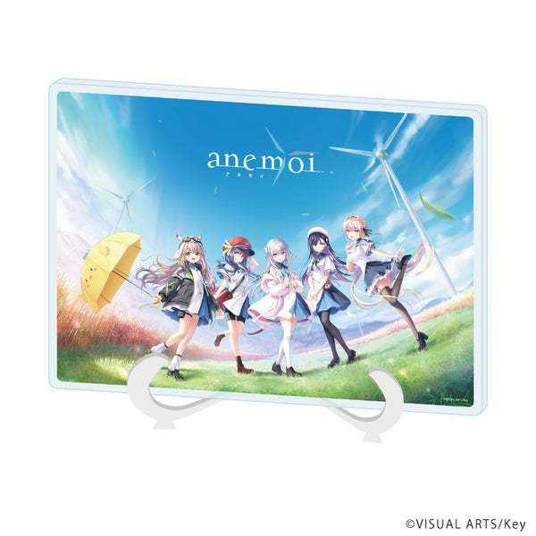 『anemoi -アネモイ-』アクリルアートボード(A5サイズ)01/集合デザイン(公式イラスト)