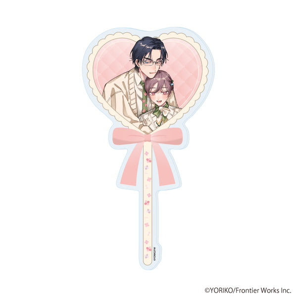 "Fall in Love with Everything About Me" Acrylic Keychain 01 / Haruma & Ai (Original Illustration)