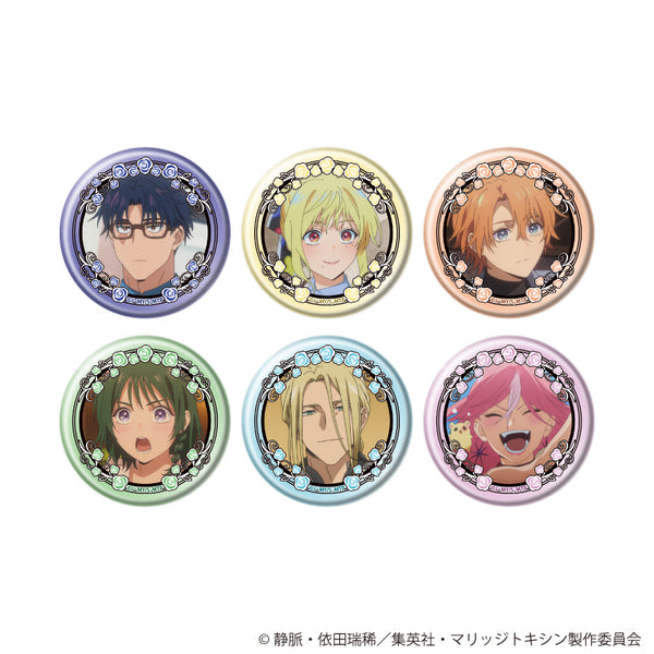 "Marriage Toxin" Pin Badge 01 / Complete Set (All 6 Varieties) (Official Artwork)
