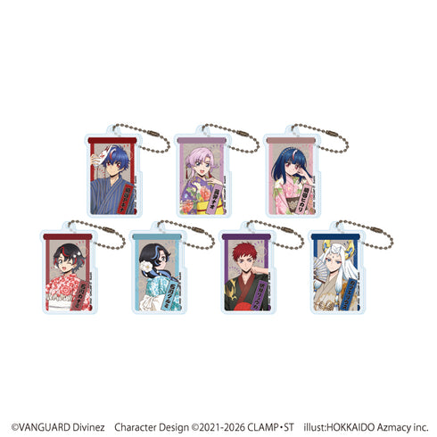 『カードファイト!!ヴァンガード Divinez』アクリルキーホルダー01/浴衣ver. コンプリートセット(全7種)(描き下ろしイラスト)