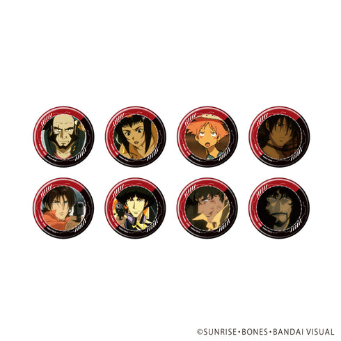 『COWBOY BEBOP 天国の扉』缶バッジ01/コンプリートセット(全8種)(場面写イラスト)