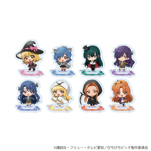 "Mermaid Melody: Pichi Pichi Pitch" Acrylic Mini Stands 07 / Halloween Ver. Complete Set (All 8 Varieties) (Mini Character Illustrations)