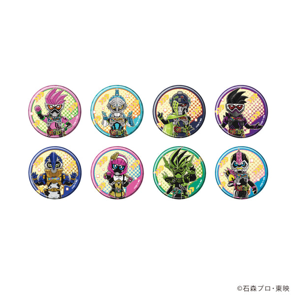 『仮面ライダーエグゼイド』缶バッジ01/コンプリートセット(全8種)(グラフアートイラスト)