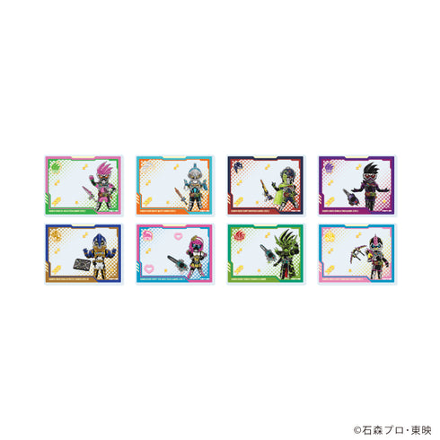 『仮面ライダーエグゼイド』アクリルカード01/コンプリートセット(全8種)(グラフアートイラスト)