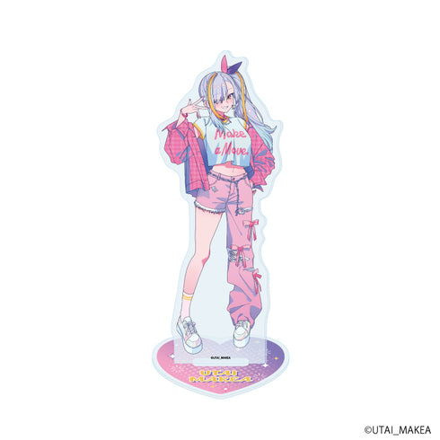 『歌衣メイカ』アクリルスタンド06/ニューレトロver.(描き起こしイラスト)