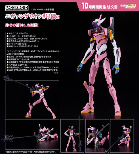 《新世紀福音戰士新劇場版》MODEROID 新世紀福音戰士8號機α