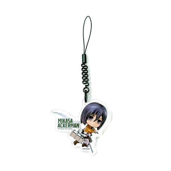 『進撃の巨人』ねんどろいどぷらす アクリルキーホルダー ミカサ