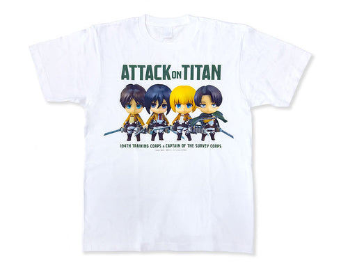 『進撃の巨人』ねんどろいどぷらす Tシャツ
