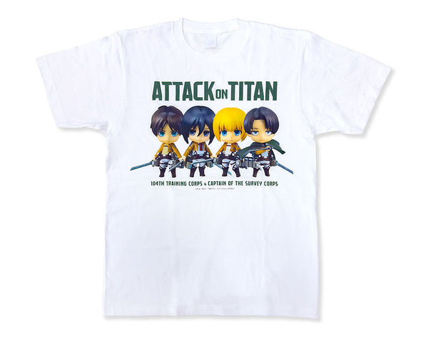 『進撃の巨人』ねんどろいどぷらす Tシャツ