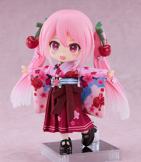 『キャラクター・ボーカル・シリーズ01 初音ミク』ねんどろいどどーる おようふくセット 桜ミク ひろはこ 2025Ver.(弘前)