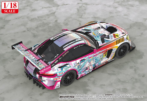 『初音ミク GTプロジェクト』1/18 グッドスマイル 初音ミク AMG 2021 SUPER GT参戦100戦記念Ver.【202607再販】