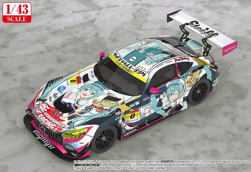 『初音ミク GTプロジェクト』初音ミクGTプロジェクト 1/43 グッドスマイル 初音ミク AMG 2018最終戦Ver.【202607再販】