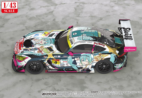 『初音ミク GTプロジェクト』初音ミクGTプロジェクト 1/43 グッドスマイル 初音ミク AMG 2018最終戦Ver.【202607再販】