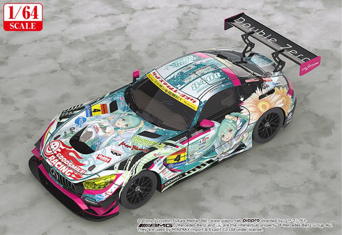 『初音ミク GTプロジェクト』1/64 グッドスマイル 初音ミク AMG 2017 SUPER GT Ver.【202606再販】