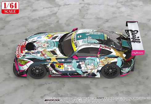 『初音ミク GTプロジェクト』1/64 グッドスマイル 初音ミク AMG 2018 SUPER GT Ver.【202606再販】