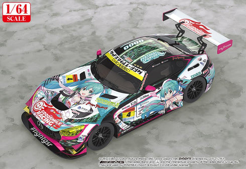 『初音ミク GTプロジェクト』1/64 グッドスマイル 初音ミク AMG 2019 SUPER GT Ver.【202606再販】