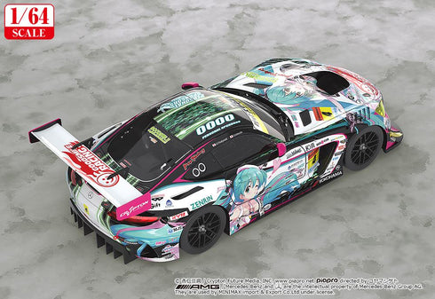 『初音ミク GTプロジェクト』1/64 グッドスマイル 初音ミク AMG 2019 SUPER GT Ver.【202606再販】